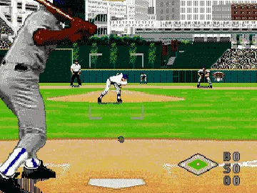 World Series Baseball '96 (USA) screen shot game playing